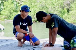 Ceningan Divers PADI Internship Rescue Diver Course1