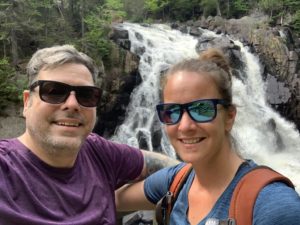 Robert and Sandra Camping in Canada