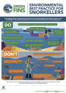 Green Fins Code of Conduct and Guidelines for snorkelling